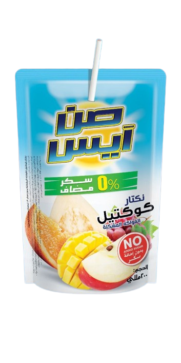 nectar without added sugar نكتار كوكتيلبدون اضافه سكر